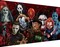 Halloween Diamond Painting Kit for Adults – 5D Full Round Clown Design, Large Dots DIY Diamond Art for Beginners, 27.5” x 15”, Home Wall Decor